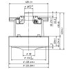 Porszívómotor 1200W (eredeti AMETEK) KARCHER T és PROFI porszívókba (4.610-066.0)