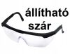 Munkavédelmi szemüveg állítható szárral (EN166)