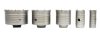 Lyukfúró, koronafúró készlet betonhoz, téglához 9 db SDS+/SDS max (30-100 mm)